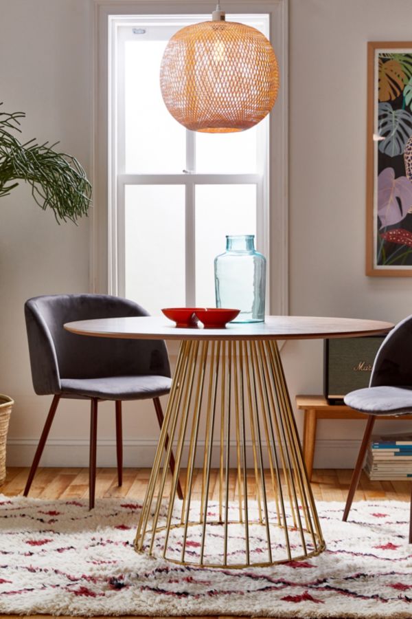 Tasha Pedestal Dining Table Urban Outfitters