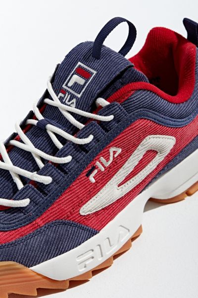 fila disruptor corduroy