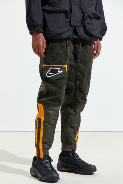 sherpa jogging pants
