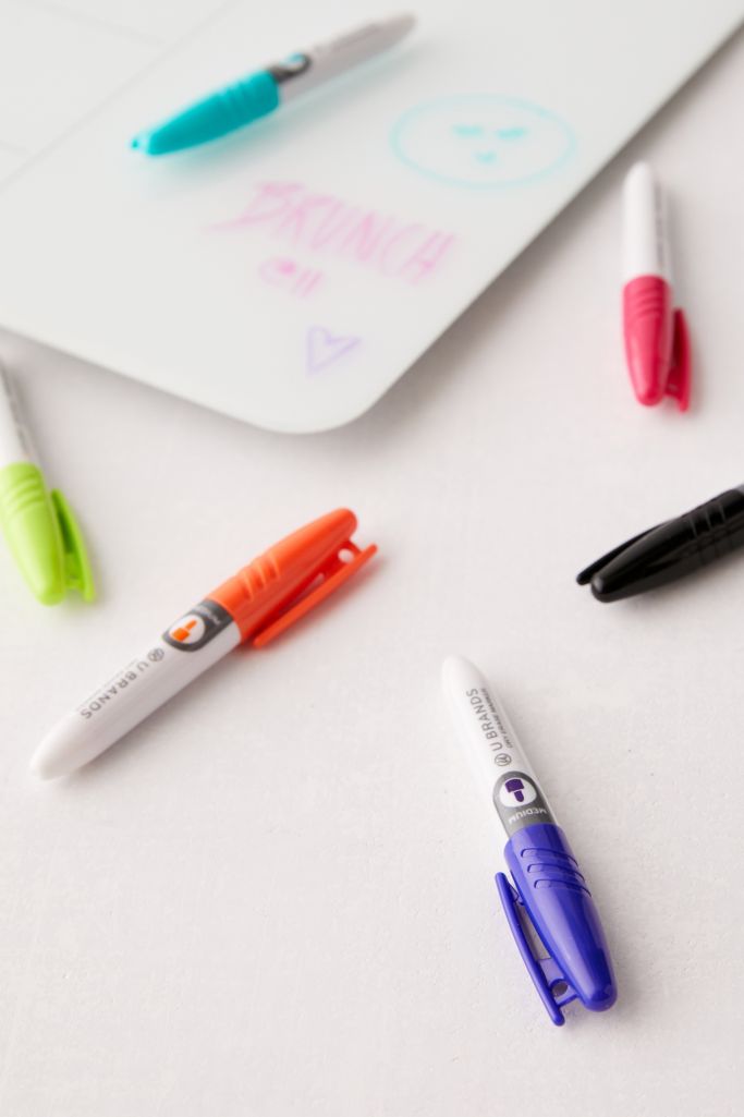 Mini Dry Erase Marker Set Urban Outfitters