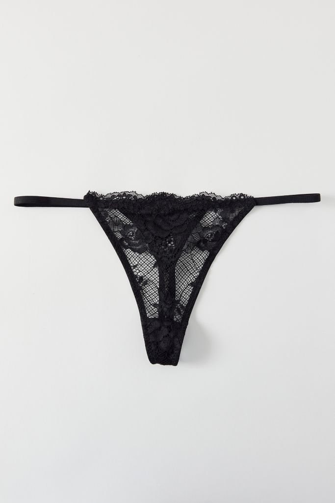 Out From Under Maddie Lace Strappy Thong | Urban Outfitters
