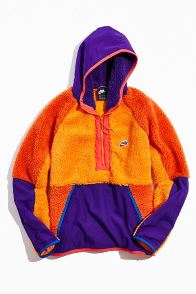 nike half zip fleece hoodie