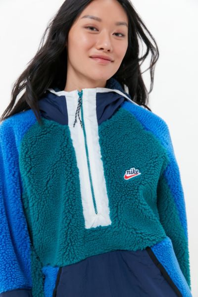 nike sherpa zip up