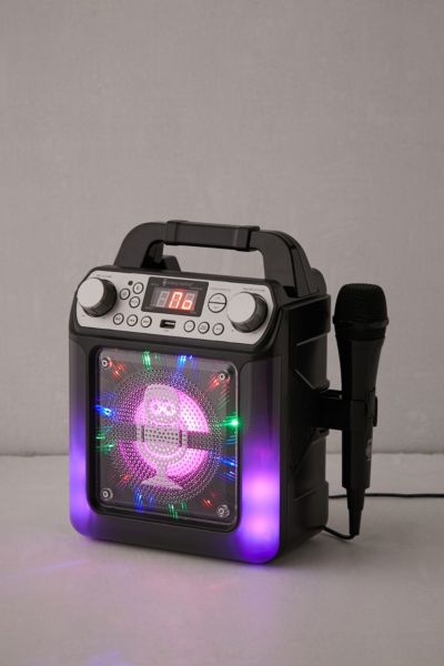 Singing Machine Groove Cube Mini Karaoke Machine | Urban Outfitters