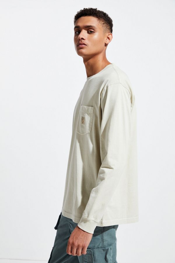 UO Heavyweight Washed Long Sleeve Tee | Urban Outfitters