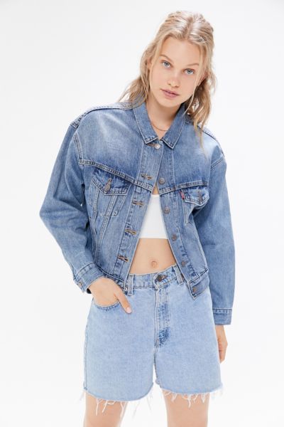 levi's slouch denim trucker jacket