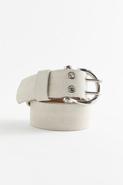 Slim Stitched Grommet Belt | Urban Outfitters
