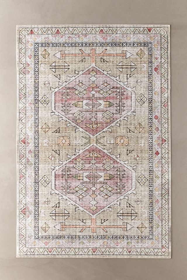 Brighton Printed Rug Urban Outfitters