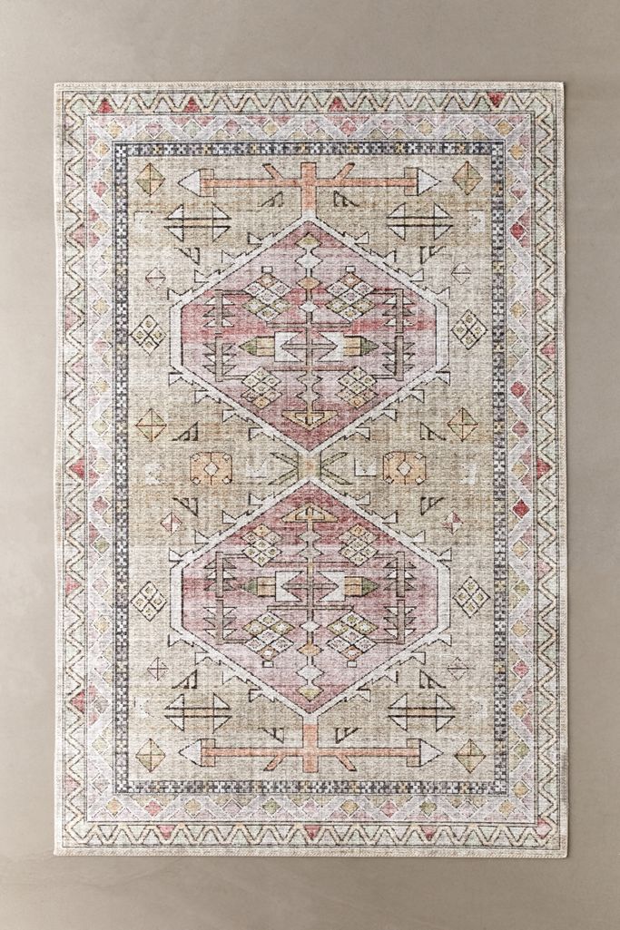 Brighton Printed Rug Urban Outfitters