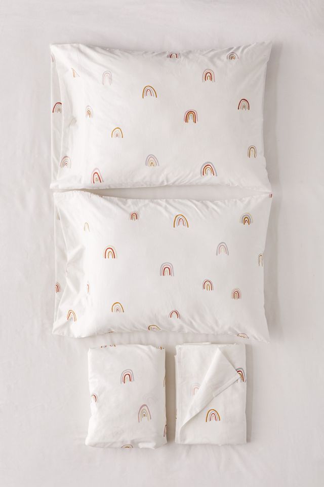Allover Rainbows Sheet Set Urban Outfitters