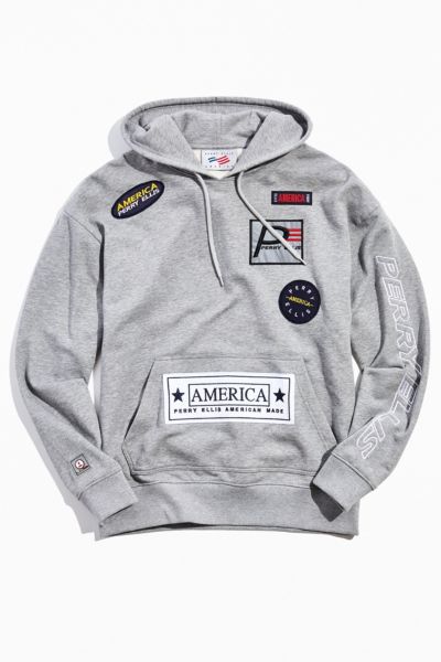 men's urban patches hoodie