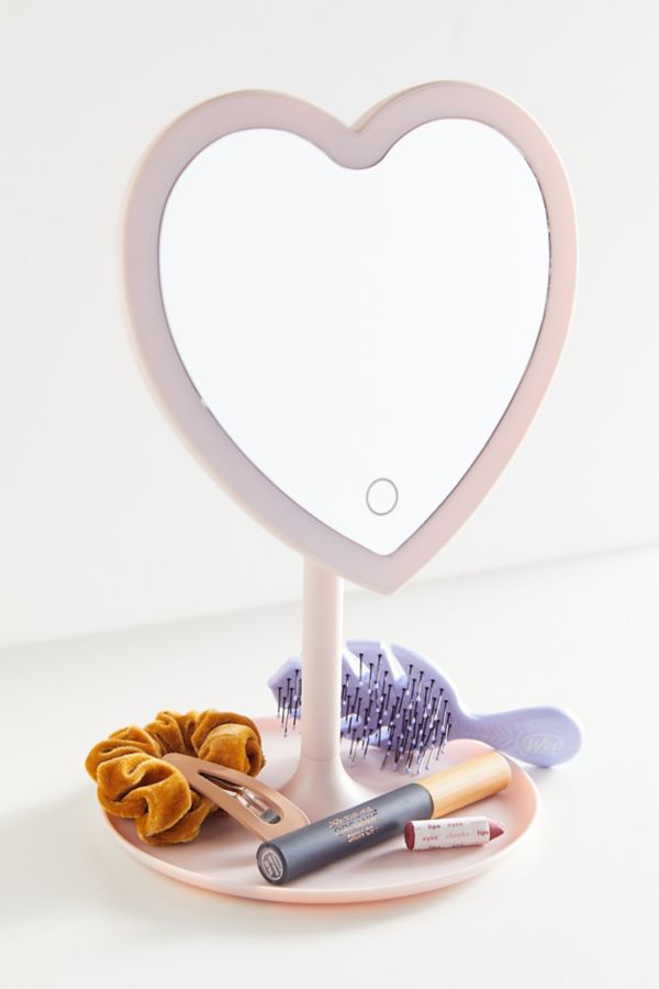 Slide View: 1: Miroir de Maquillage UO Heartbeat