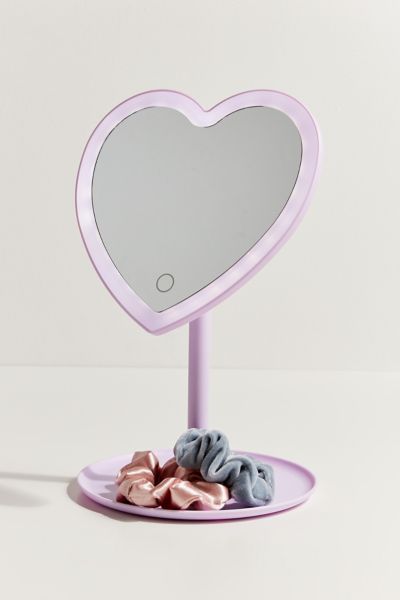 UO Heartbeat Makeup Vanity Mirror  Urban Outfitters