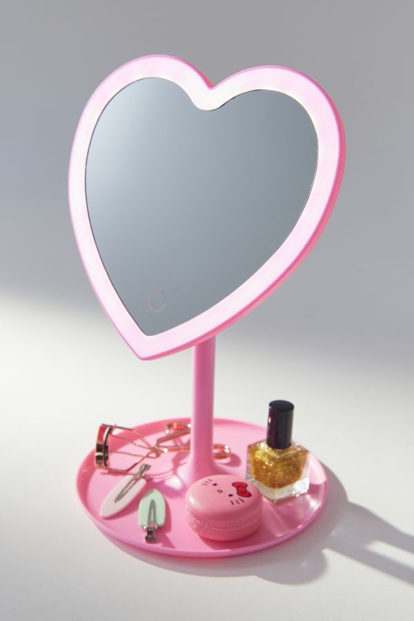 Slide View: 3: Miroir de Vanité de Maquillage Battement de Cœur UO