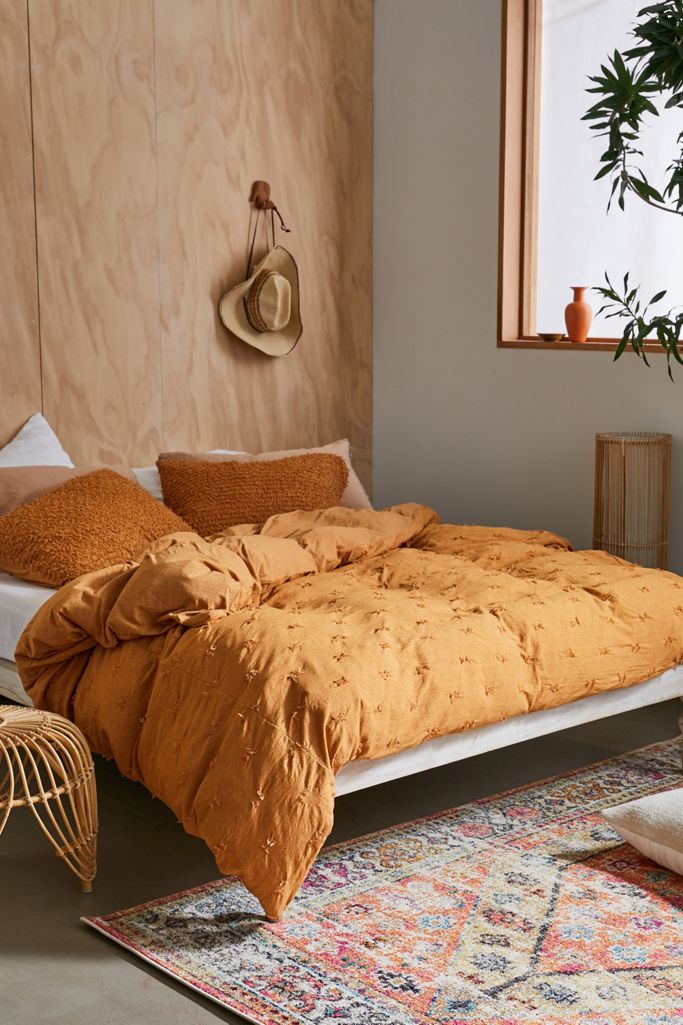 Autumn Fluff Jersey Duvet Cover Urban Outfitters Canada