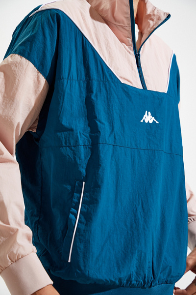 kappa half zip jacket