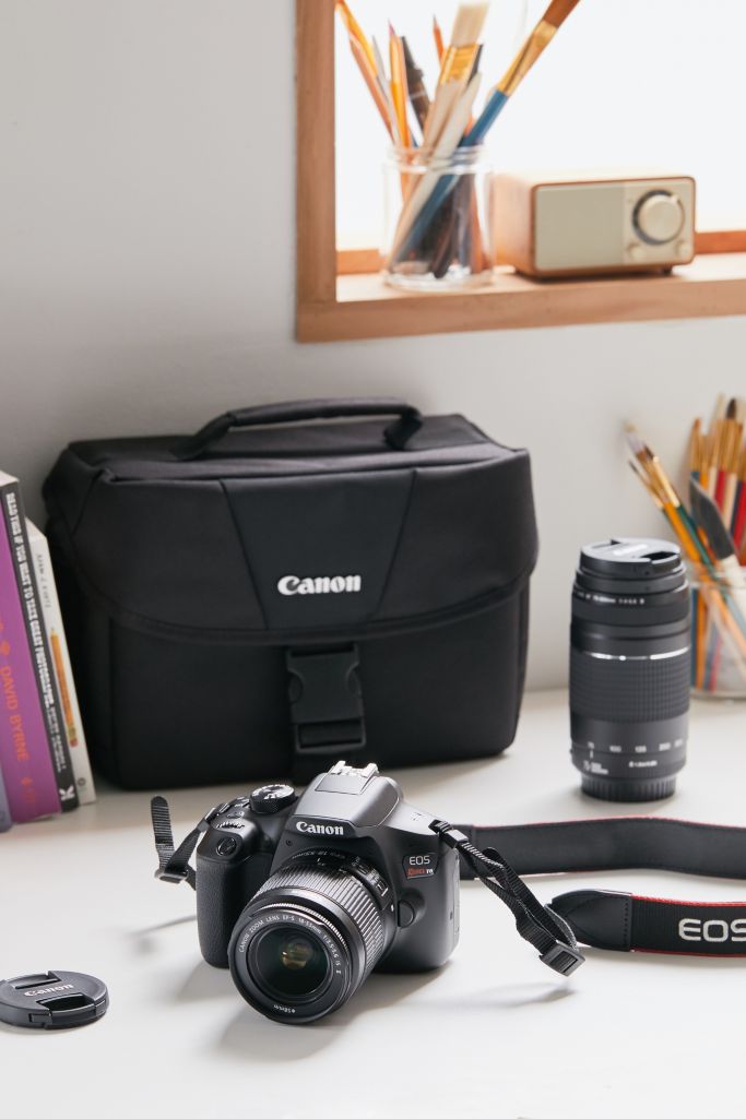 Canon EOS Rebel T6 Double Zoom Lens DSLR Camera Kit | Urban Outfitters