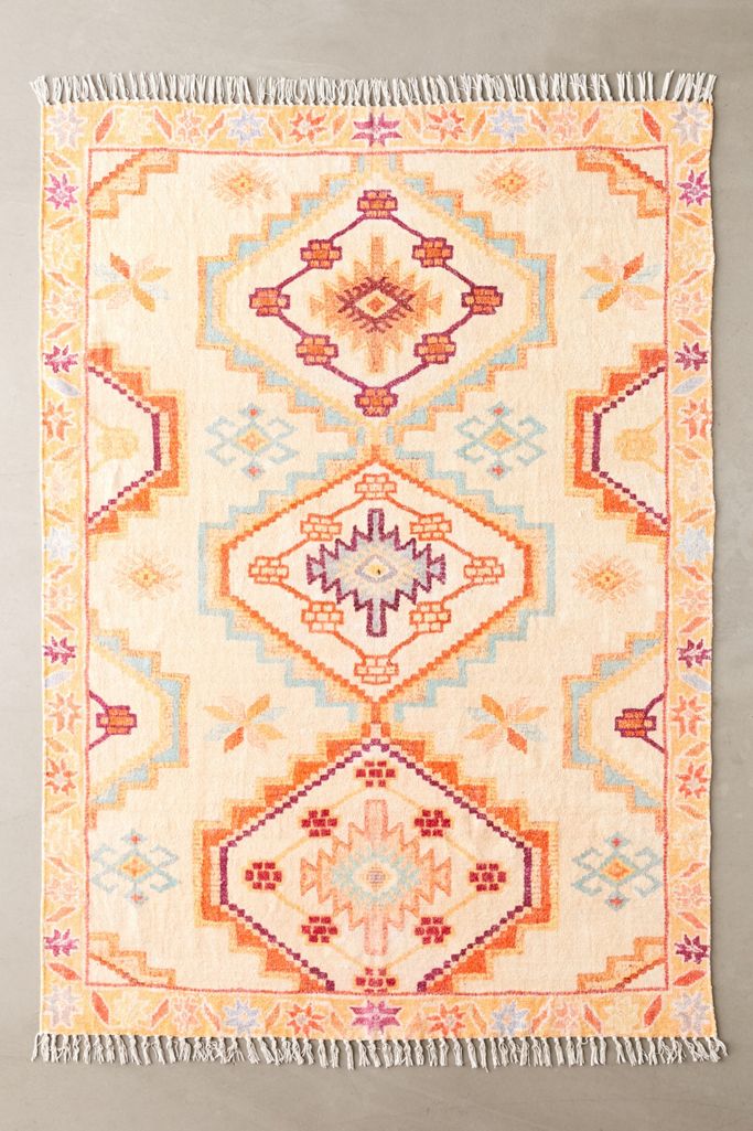 Jude Printed Chenille Rug Urban Outfitters Canada