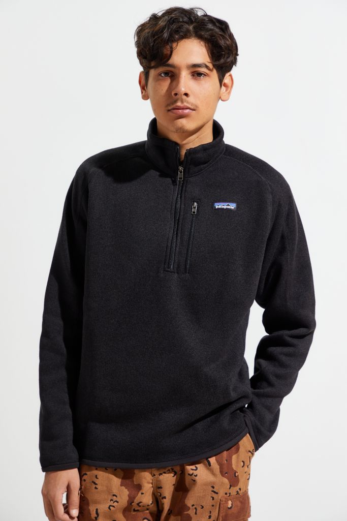 men's quarter zip sweater patagonia