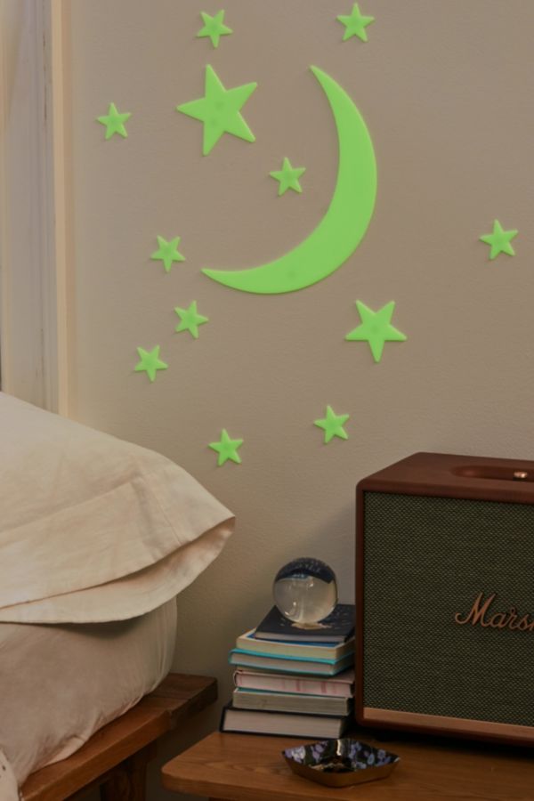 Glow In The Dark Moon Stars Set