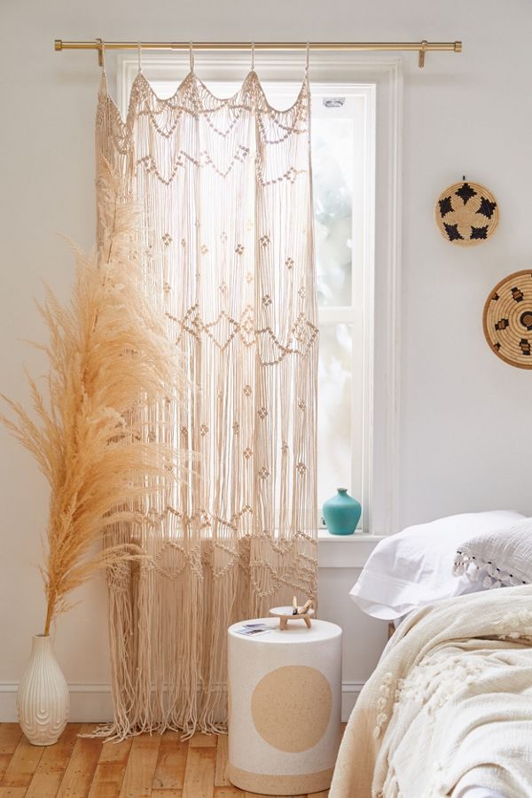 Slide View: 1: Mariana Macramé Window Panel