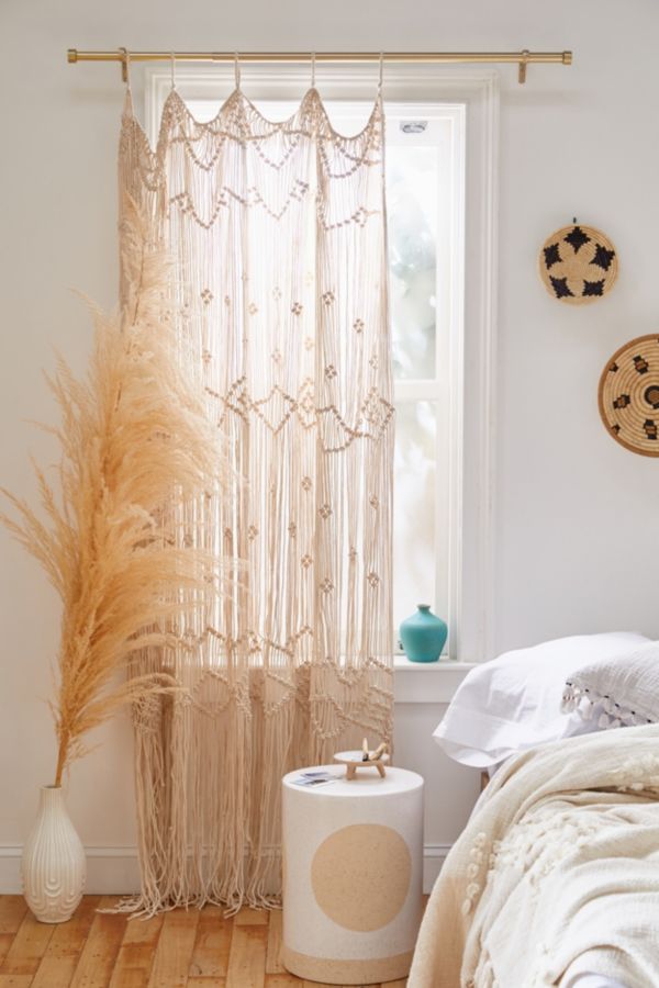 Mariana Macrame Window Panel Urban Outfitters