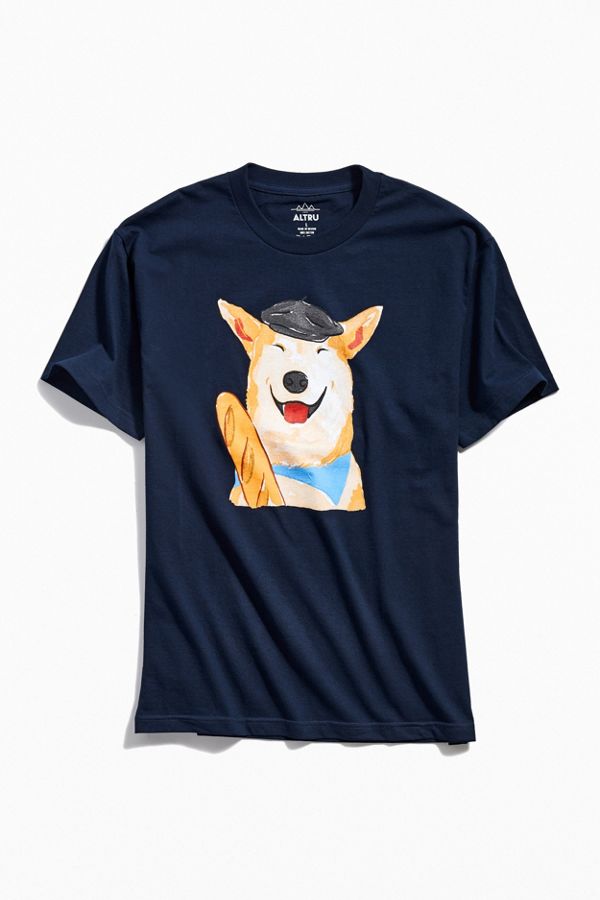 Slide View: 1: French Dog Tee