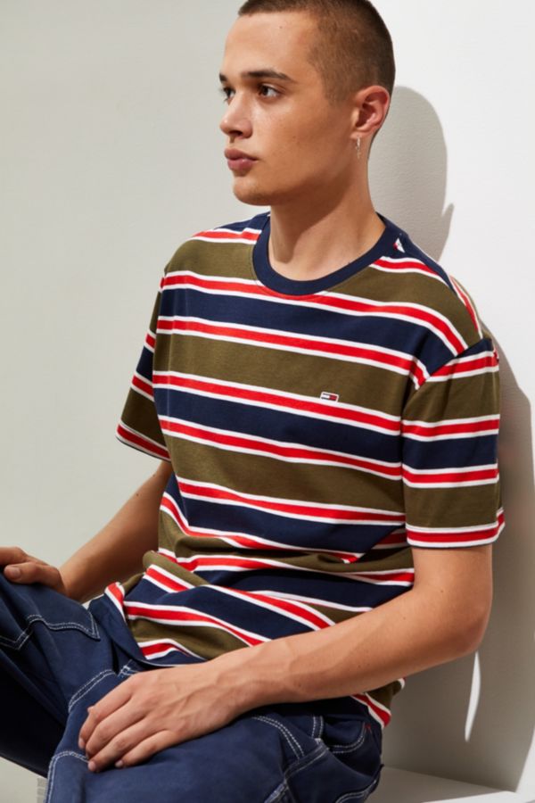 Tommy Hilfiger Bold Stripe Tee | Urban Outfitters