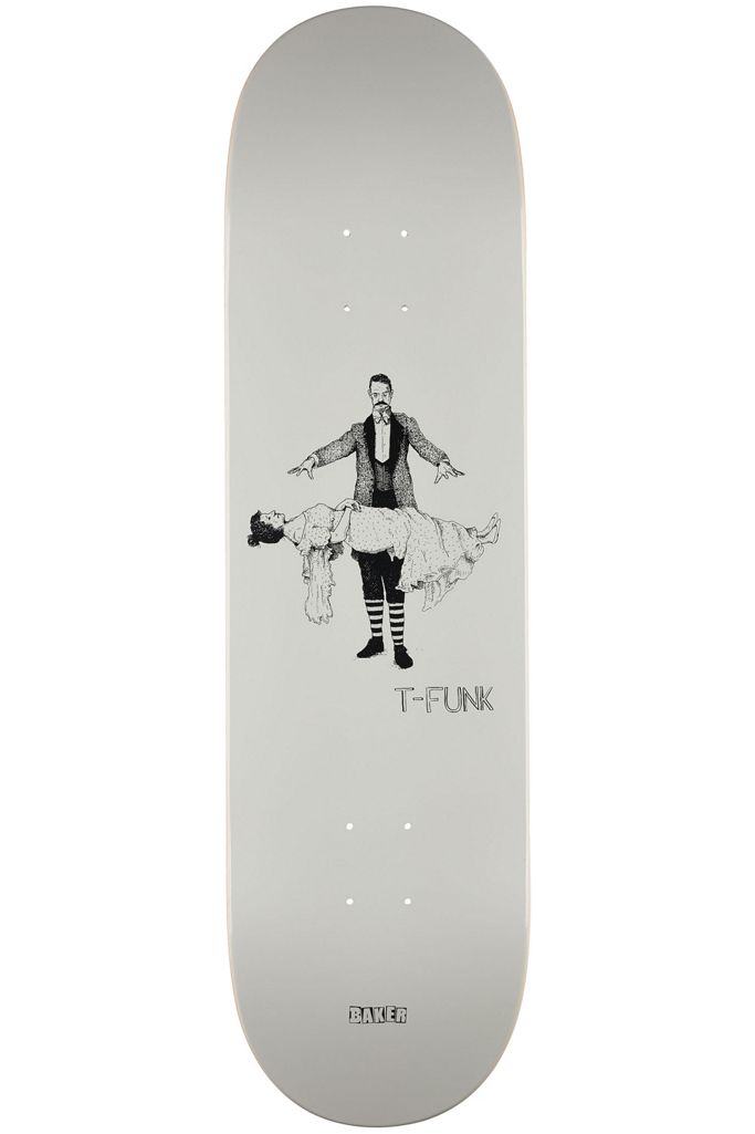 Baker T-funk 456 8.75x32 Inch 7-ply Maple Deck Baker Skateboard