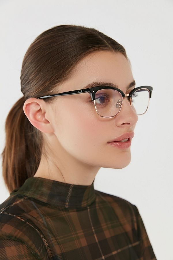 DIFF Eyewear Lucy Blue Light Glasses Urban Outfitters