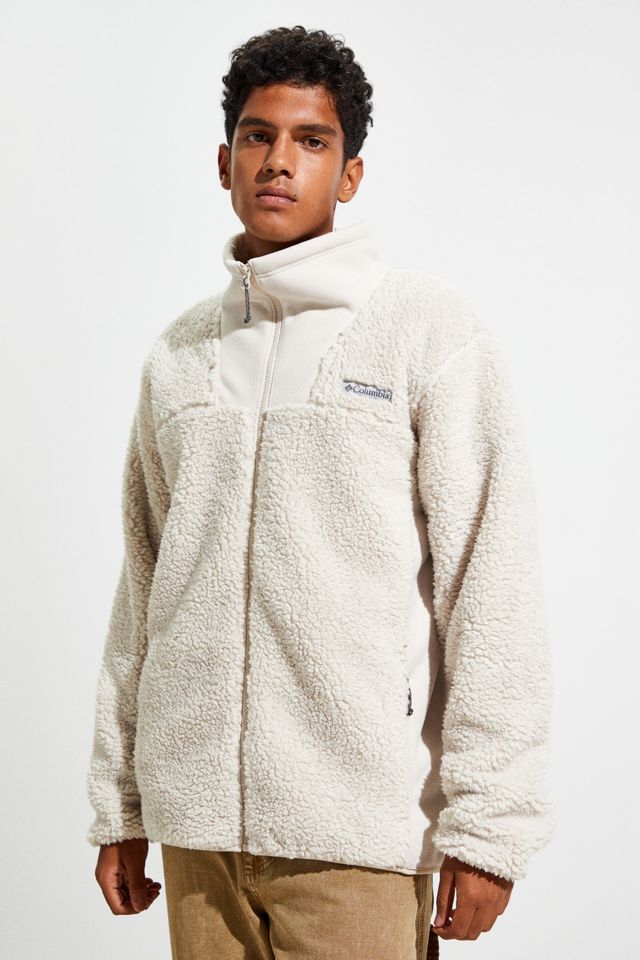 Columbia Winter Fleece Full-Zip Sweatshirt | Urban Outfitters