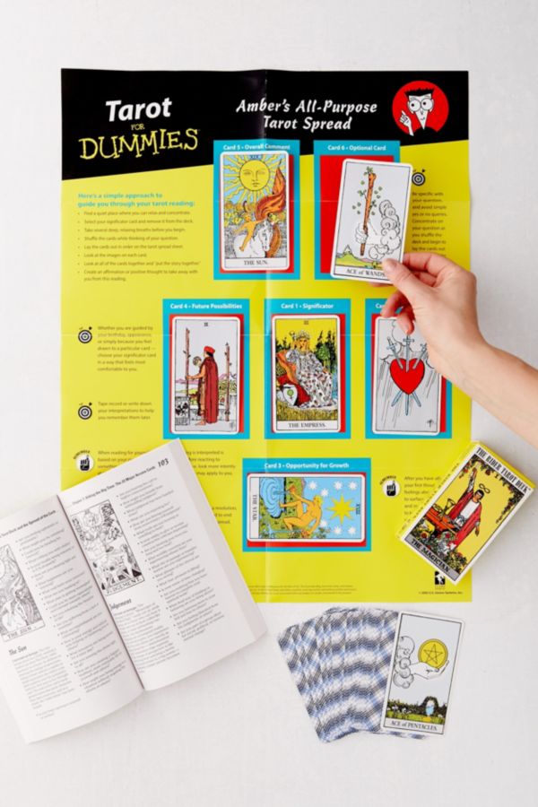 Tarot Deck & Book Set for Dummies By Amber Jayanti Urban Outfitters