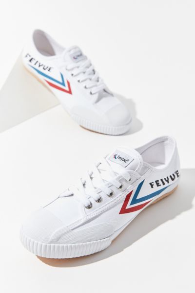 feiyue fe lo classic white sneakers