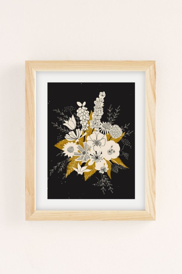 Slide View: 2: Dylan M Moody Floral Art Print