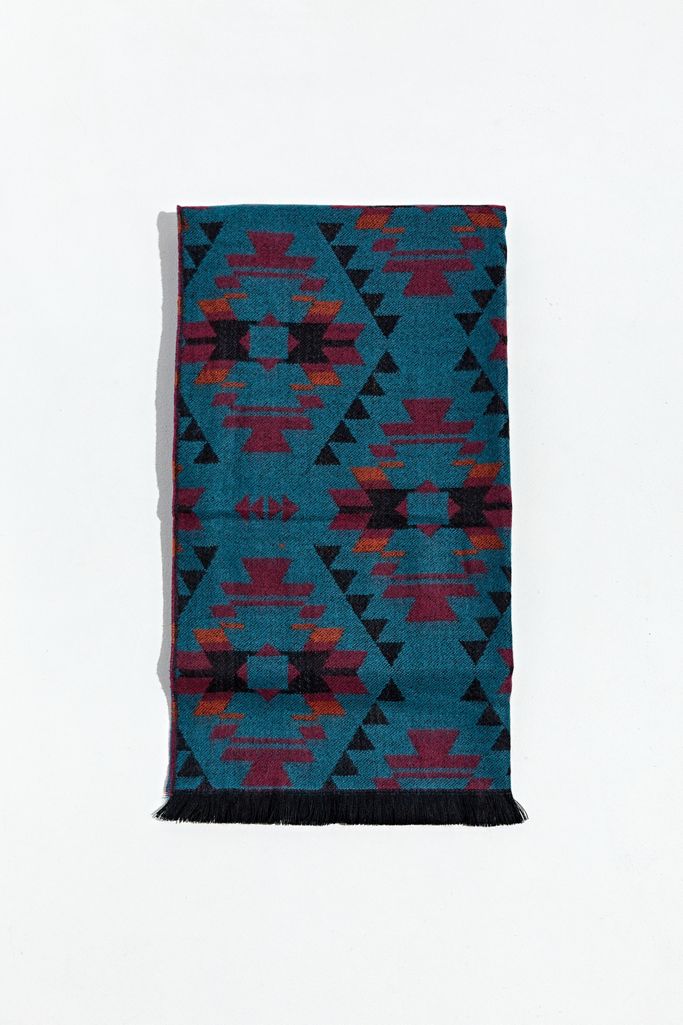 UO Southwest Pattern Scarf Urban Outfitters