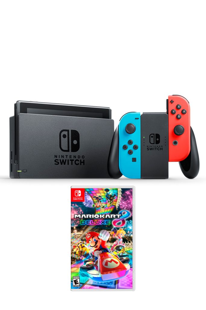 Nintendo Switch Console + Mario Kart 8 Deluxe Bundle Urban Outfitters