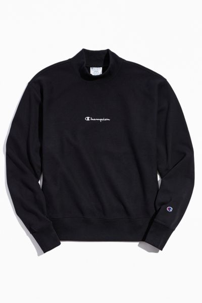 mock neck champion sweatshirt