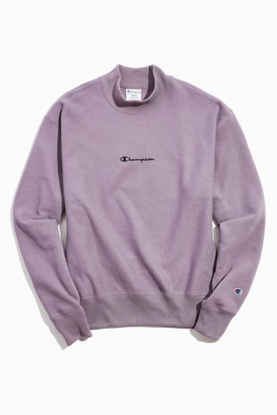 champion sweatshirt light purple