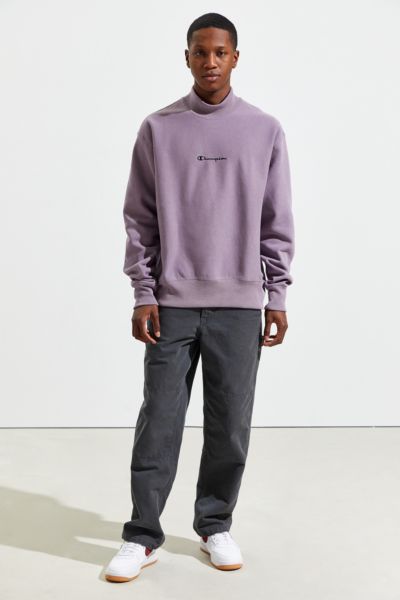 champion mock neck sweatshirt