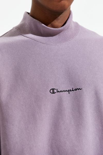 mock neck hoodie mens