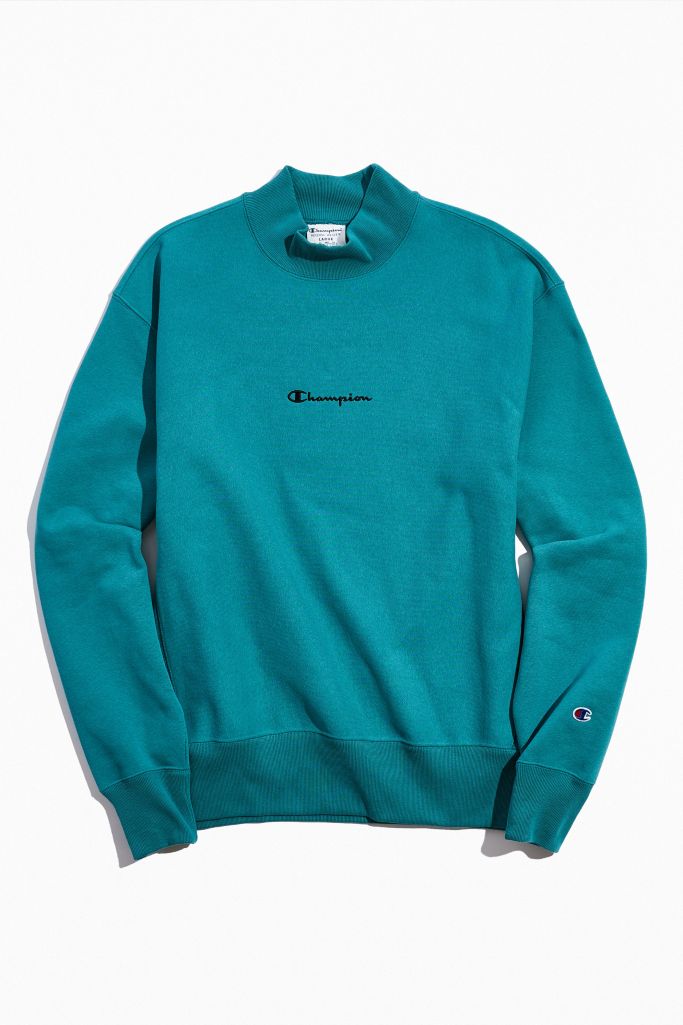 Download Champion UO Exclusive Embroidered Script Logo Mock Neck ...