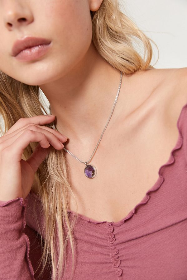 Stella Stone Pendant Necklace | Urban Outfitters