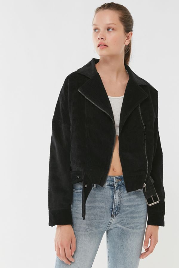 Lost + Wander Night Rider Corduroy Moto Jacket | Urban Outfitters