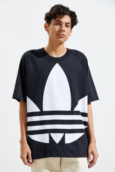 adidas big trefoil tee