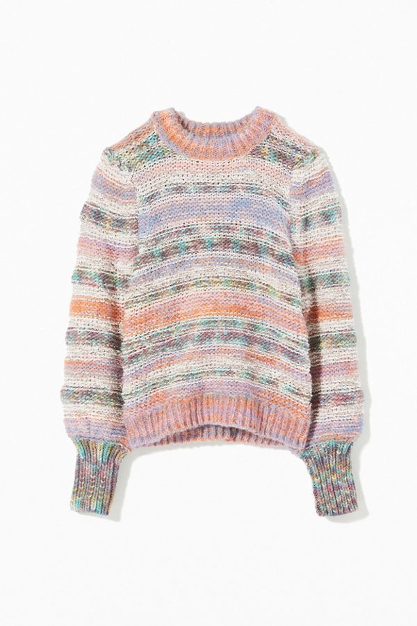 UO Carol Space-Dyed Pullover Sweater | Urban Outfitters