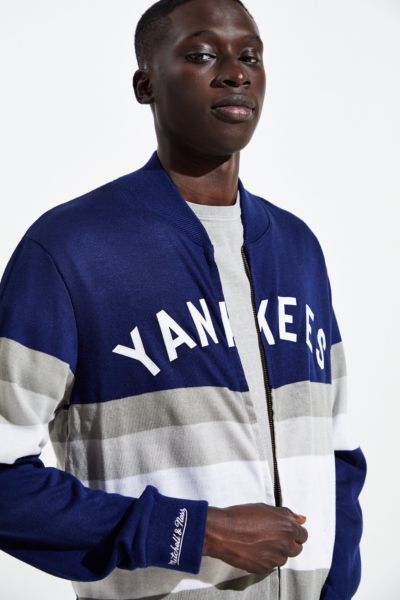 Mitchell & Ness New York Yankees Full-Zip Sweater Jacket | Urban Outfitters
