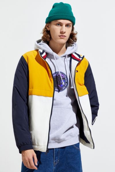 tommy hilfiger puffer jacket urban outfitters