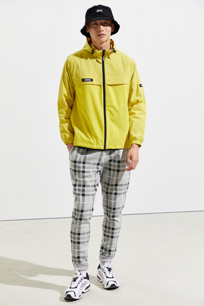 champion plaid reverse weave jogger pant