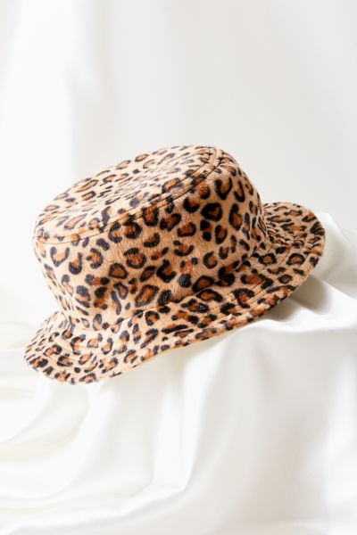 cheetah bucket hat