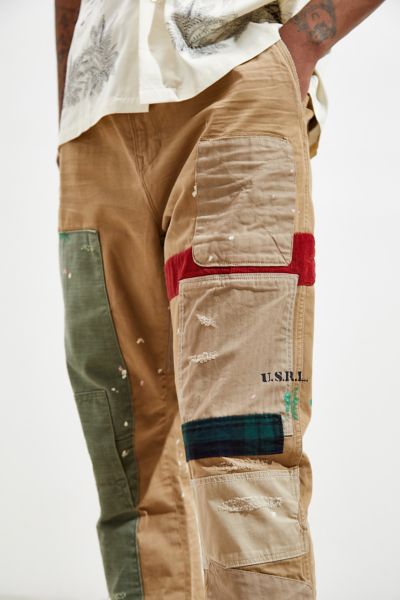 polo patchwork pants